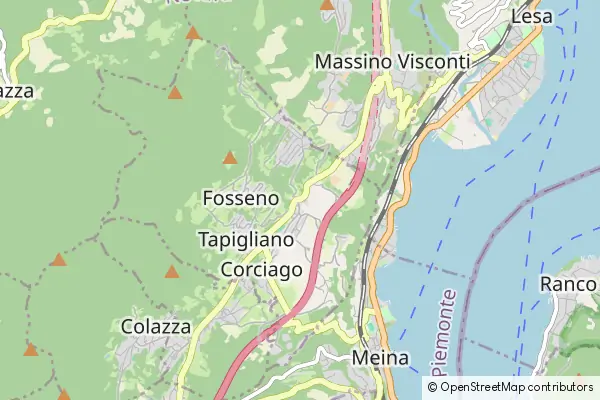 Mapa Nebbiuno