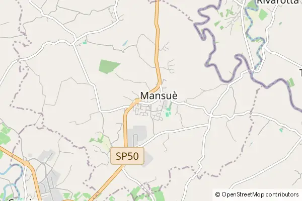 Mapa Mansuè