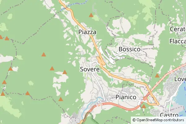 Mapa Sovere