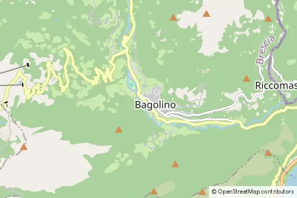 Mapa Bagolino