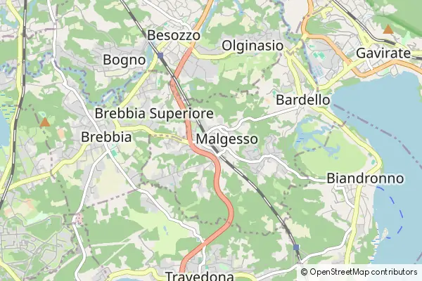 Mapa Malgesso