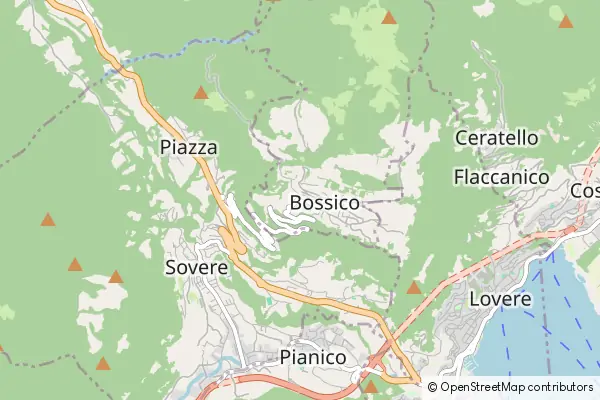 Mapa Bossico