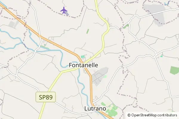 Mapa Fontanelle