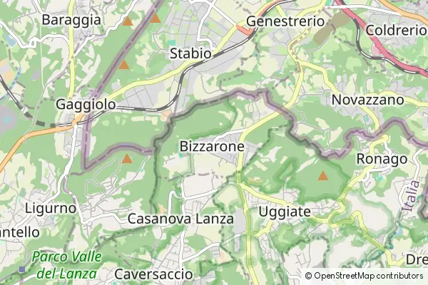 Mapa Bizzarone