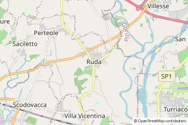 Mapa Ruda