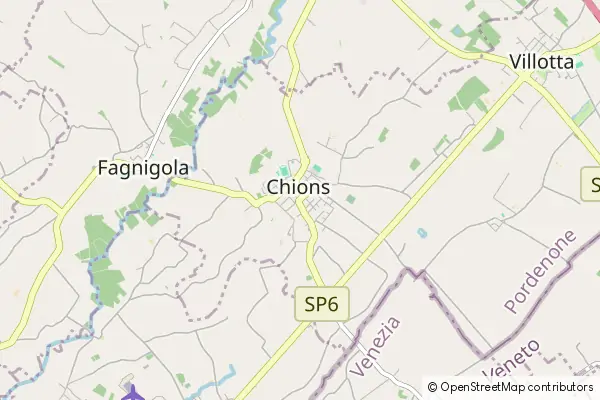 Mapa Chions