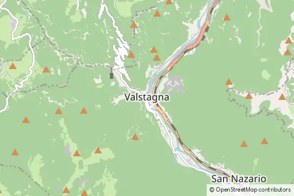 Mapa Valstagna