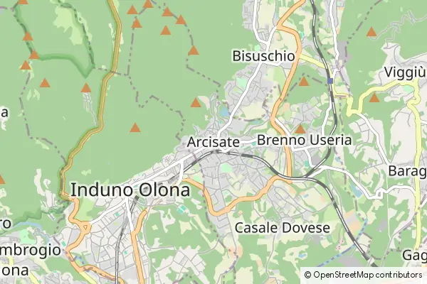 Mapa Arcisate