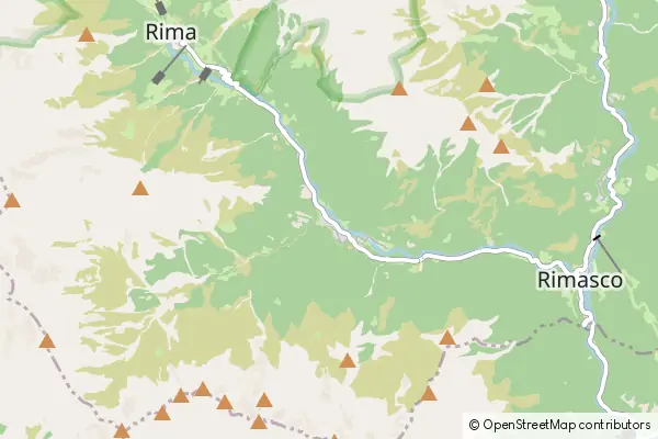 Mapa Rima San Giuseppe