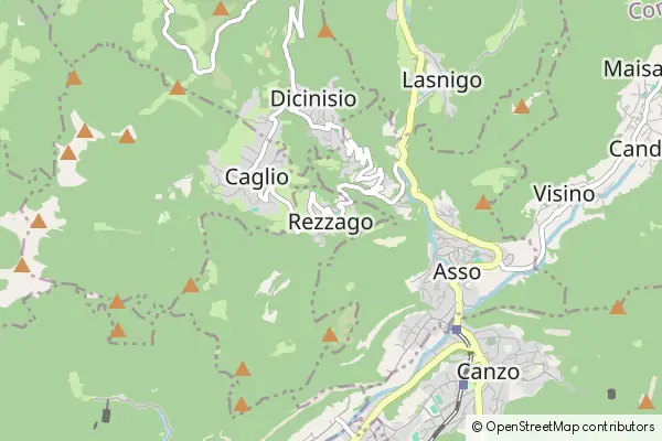 Mapa Rezzago