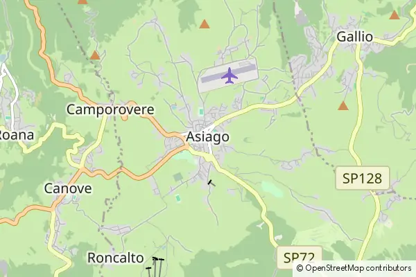 Mapa Asiago