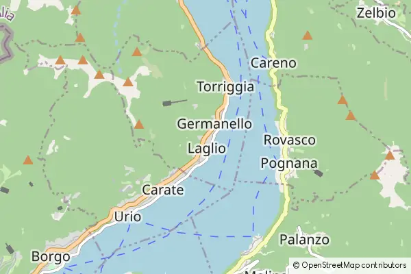 Mapa Laglio