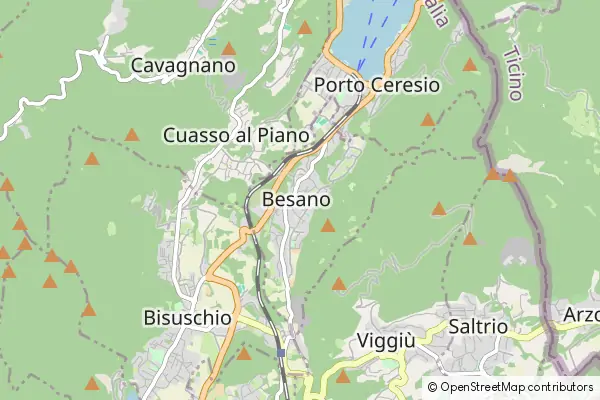 Mapa Besano