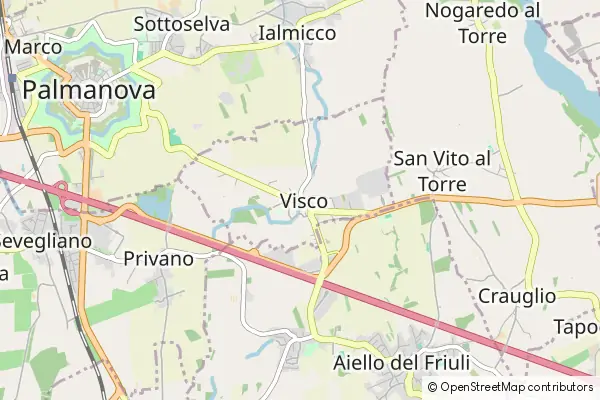 Mapa Visco