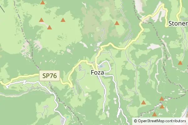 Mapa Foza