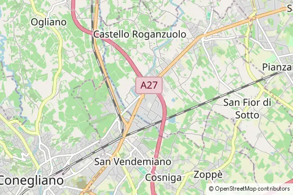 Mapa San Martino