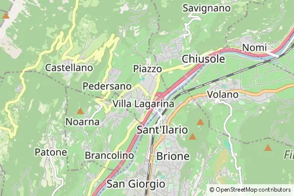 Mapa Villa Lagarina