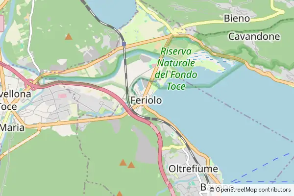 Mapa Feriolo