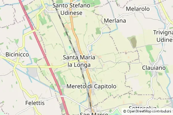 Mapa Santa Maria la Longa