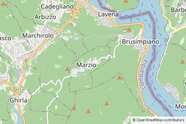 Mapa Marzio