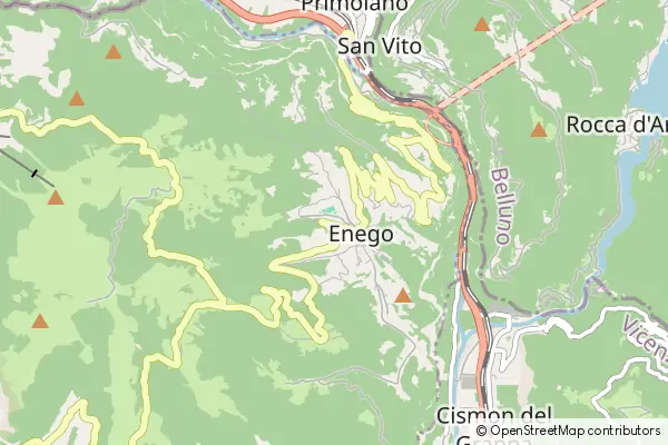 Mapa Enego