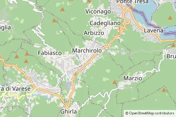 Mapa Marchirolo