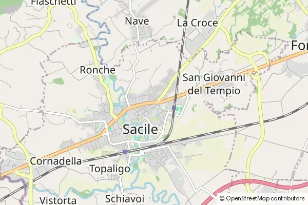 Mapa Sacile