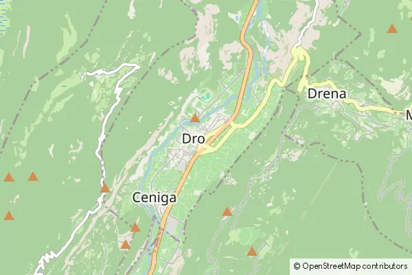 Mapa Dro