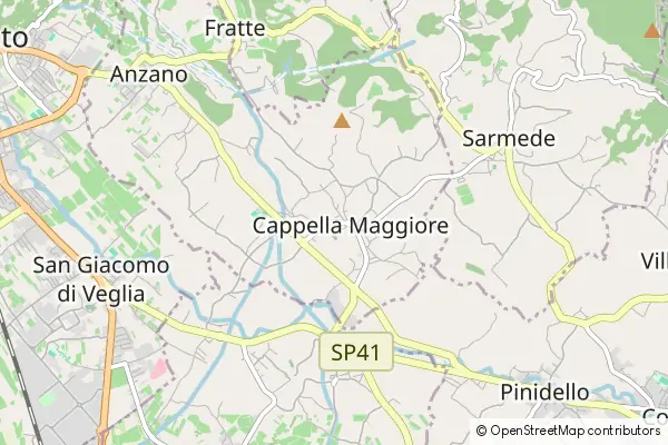 Mapa Cappella Maggiore