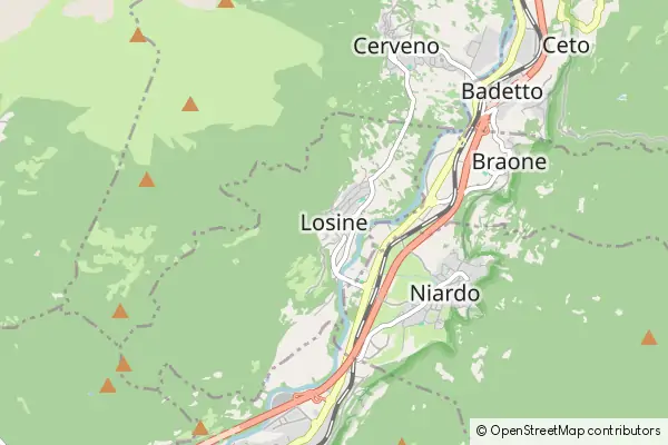 Mapa Losine