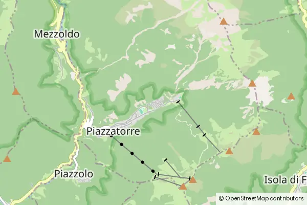 Mapa Piazzatorre