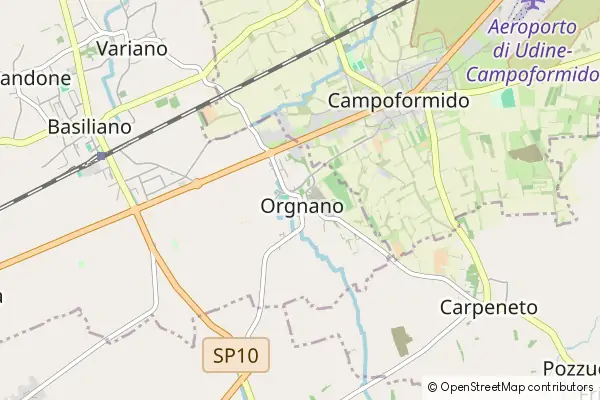 Mapa Orgnano