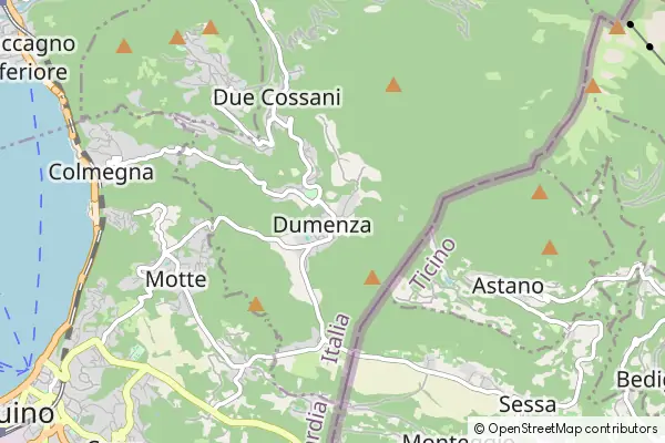 Mapa Dumenza