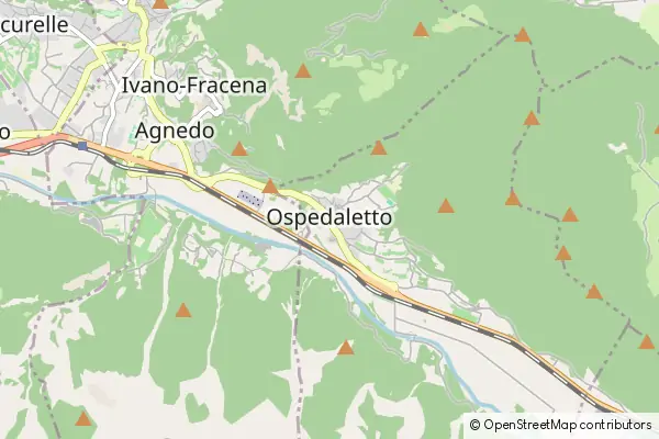 Mapa Ospedaletto