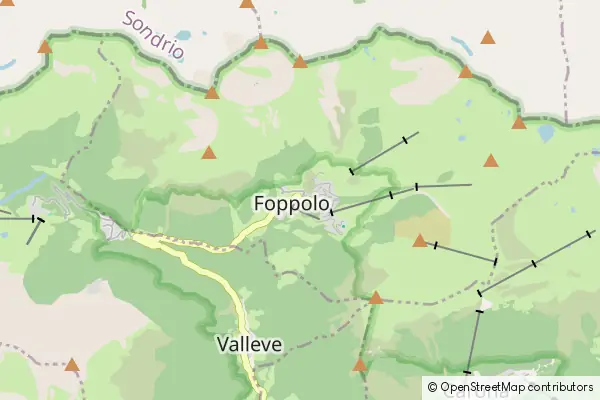 Mapa Foppolo