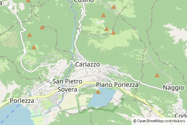 Mapa Carlazzo