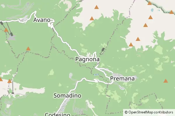 Mapa Pagnona