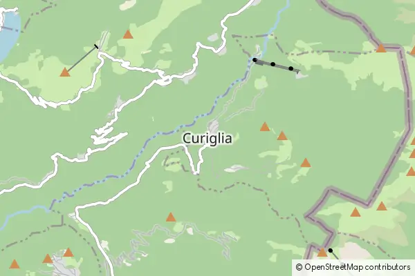 Mapa Curiglia con Monteviasco