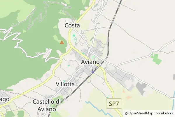 Mapa Aviano