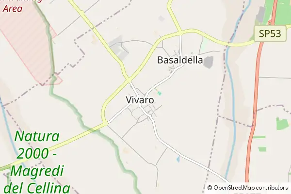 Mapa Vivaro