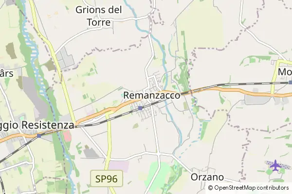 Mapa Remanzacco