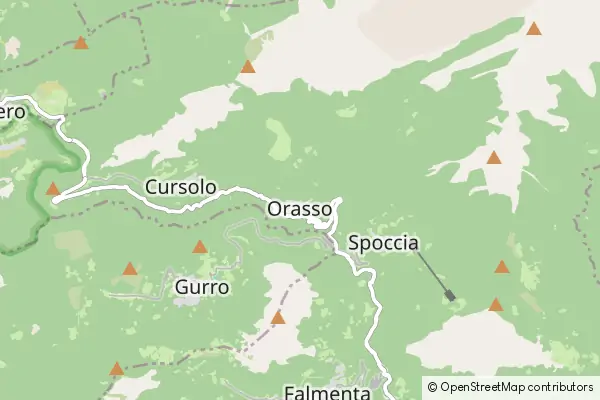 Mapa Orasso