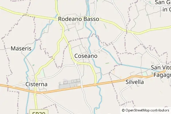 Mapa Coseano