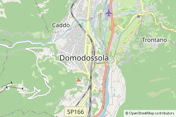 Mapa Domodossola