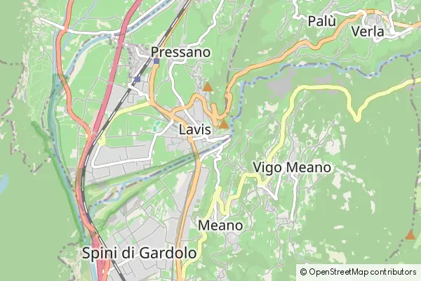 Mapa Lavis