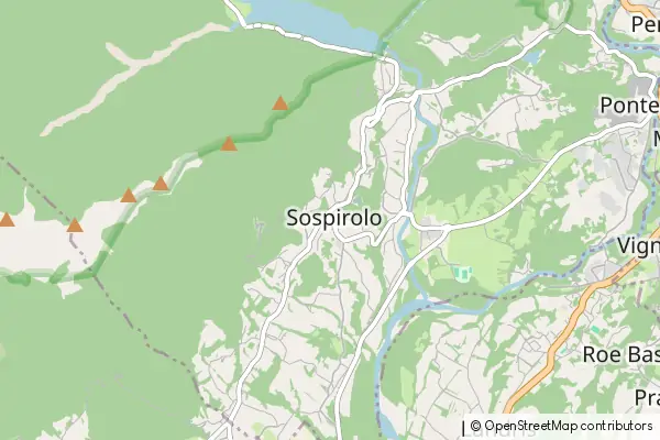 Mapa Sospirolo