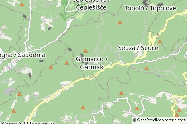 Mapa Grimacco