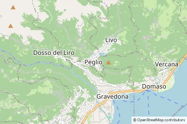 Mapa Peglio