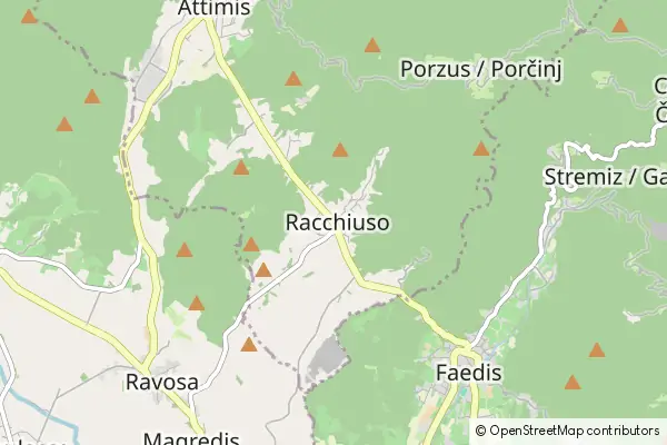 Mapa Racchiuso