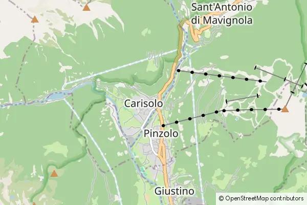 Mapa Carisolo